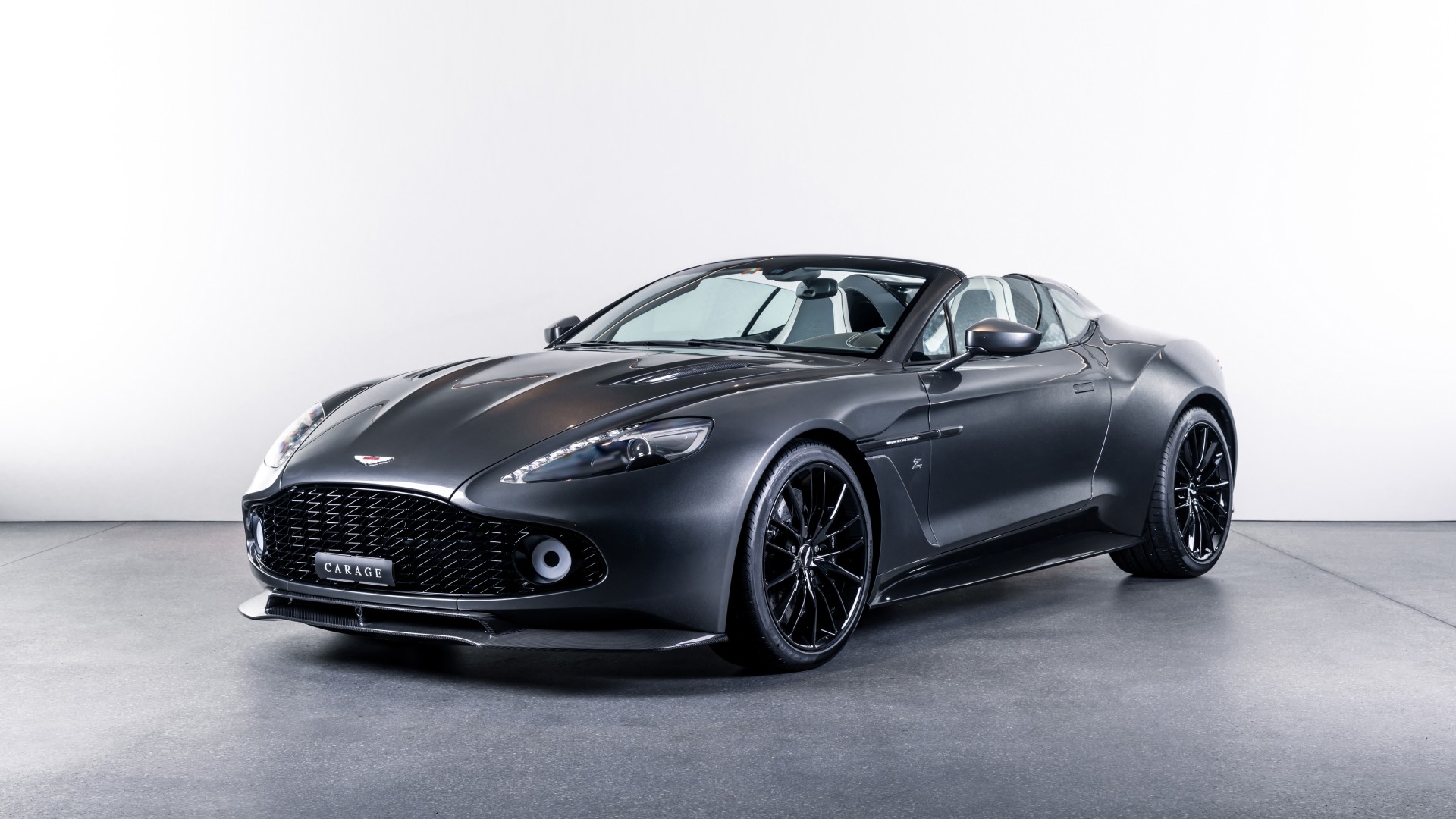 Vanquish Zagato Speedster Silver