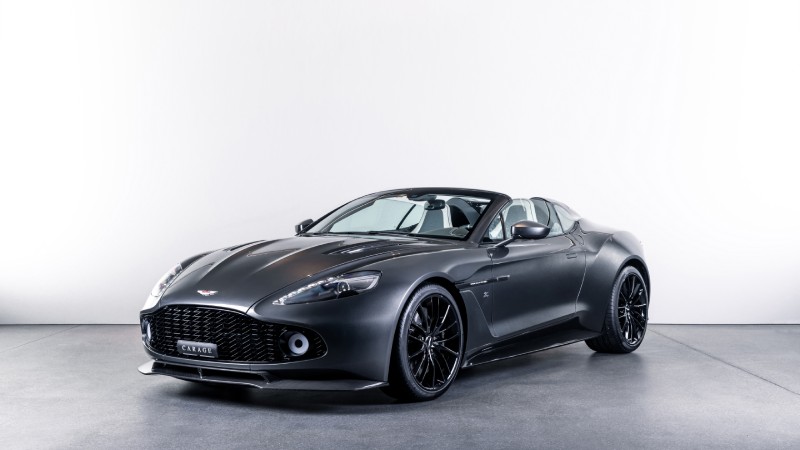 Vanquish Zagato Speedster Silver